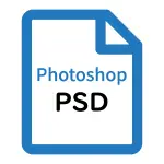 Photoshop PSDファイルアイコン