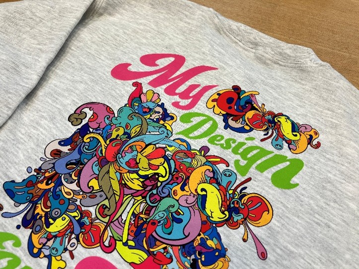 カラフルなデザインも発色がいい！